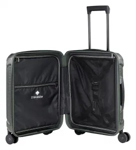 Palubný kufor na notebook Travelite Millennium S Front pocket Pine Green