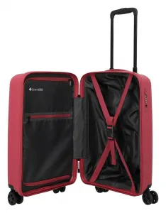 Palubný kufor Travelite Air Stripe S Slim Red