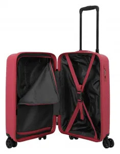 Palubný kufor Travelite Air Stripe S Slim Red