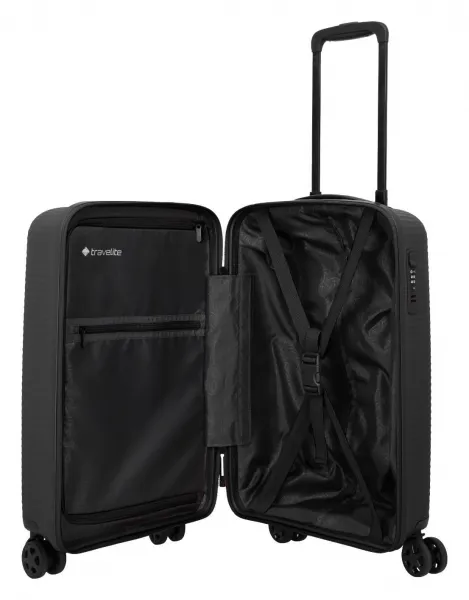 Palubný kufor Travelite Air Stripe S Slim Black