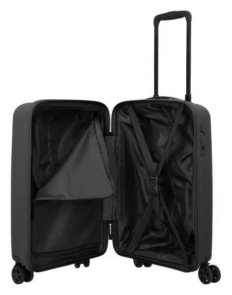 Palubný kufor Travelite Air Stripe S Slim Black