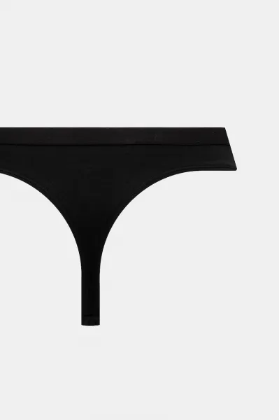 5PACK dámske tangá Tommy Hilfiger čierne (UW0UW05642 0W3) S