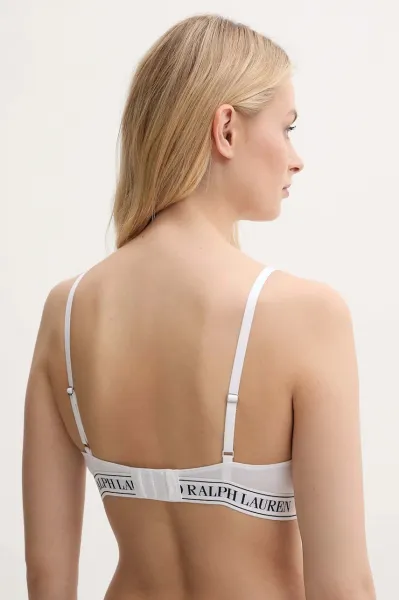 Polo Ralph Lauren trojuholníková podprsenka s bavlnou