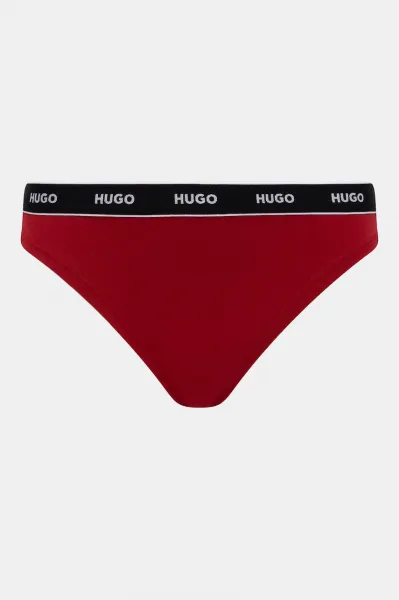 3PACK dámske tangá HUGO viacfarebné (50545680 961) L