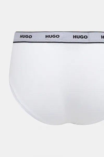 3PACK dámske nohavičky HUGO biele (50545694 100) L