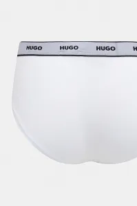 3PACK dámske nohavičky HUGO biele (50545694 100) L