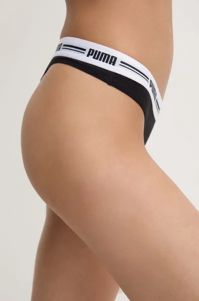2PACK dámske tangá Puma čierne (603034001 200) S