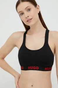 Podprsenka HUGO BRALETTE PADDED SPORTY LOGO