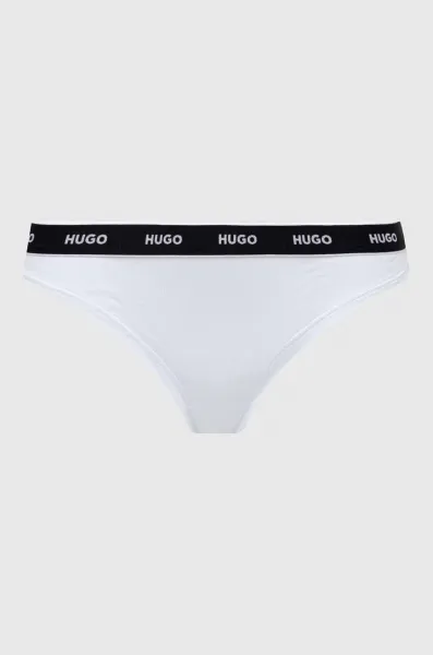 3PACK dámske tangá HUGO viacferbná (50480150 968) L