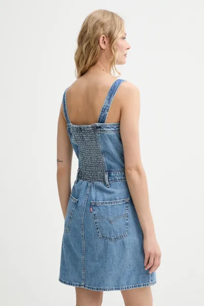 Šaty Levi's ICONIC BUTTON THRU DRESS