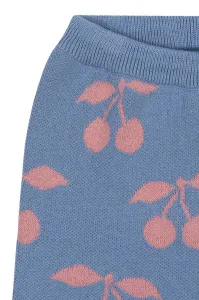 Detské bavlnené nohavice Konges Sløjd LAPIS KNIT PANTS GOTS