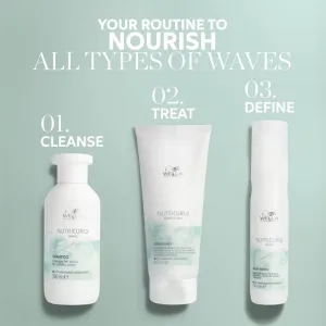 Wella Professionals Nutricurls Waves & Curls vyživujúci kondicionér pre jednoduché rozčesávanie vlasov 200 ml