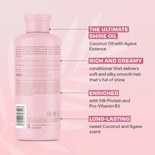 Lee Stafford CoCo LoCo Agave hydratačný kondicionér na lesk a hebkosť vlasov 250 ml