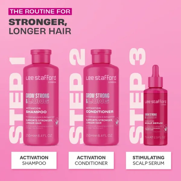 Lee Stafford Grow Strong & Long Stimulating Scalp Serum posilujúce sérum pre podporu rastu vlasov 75 ml