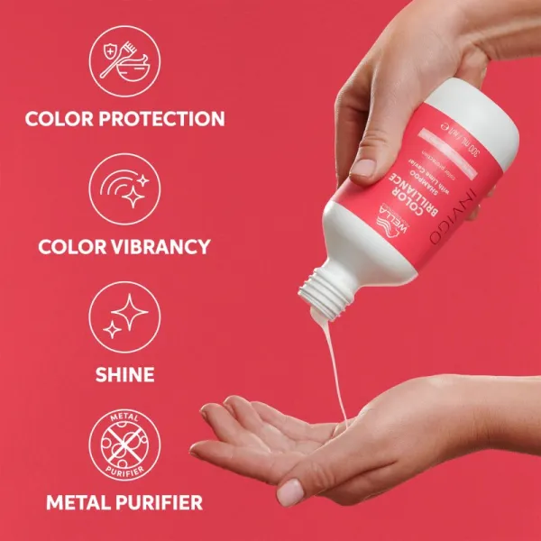 Wella Professionals Invigo Color Brilliance šampón pre normálne až jemné vlasy na ochranu farby 50 ml