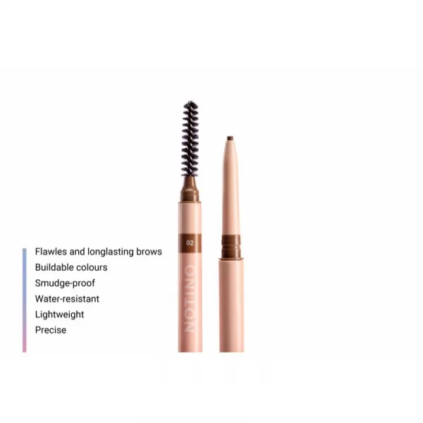 Notino Lifeproof Eyebrow Pencil precízna ceruzka na obočie 02 Cool Brown 0.09 g