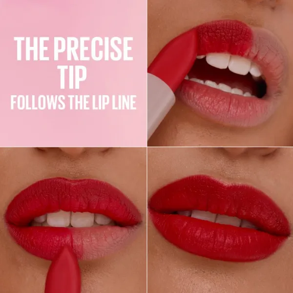 MAYBELLINE NEW YORK Serum Lipstick Matte matný rúž s hydratačným účinkom odtieň 002 Maybe It's 1 ks