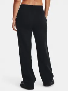 Čierne športové nohavice Under Armour UA Rival Flc Straight Pant