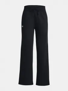 Čierne športové nohavice Under Armour UA Rival Flc Straight Pant