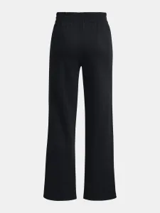 Čierne športové nohavice Under Armour UA Rival Flc Straight Pant