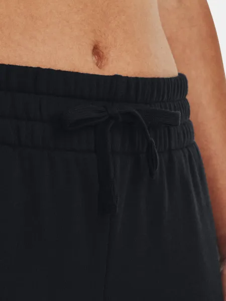 Čierne športové nohavice Under Armour UA Rival Flc Straight Pant