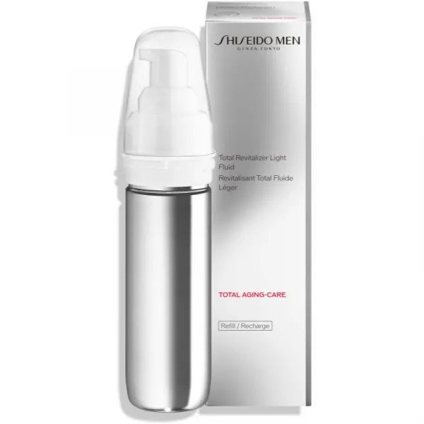 Shiseido Men Total Revitalizer fluid proti starnutiu pleti pre mužov náhradná náplň 70 ml