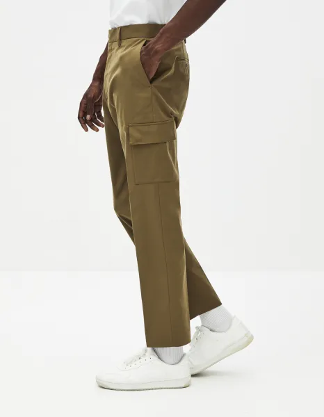 Celio Cargo Trousers Socrate - Mens