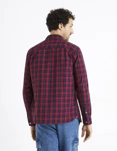 Celio Plaid Shirt Canew - Men's