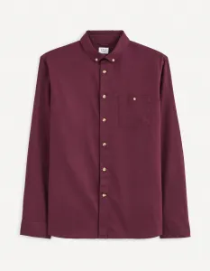 Celio Shirt twill regular Carobone - Mens