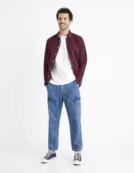Celio Plaid Shirt Canew - Men's