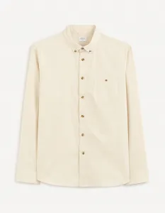 Celio Shirt twill regular Carobone - Mens