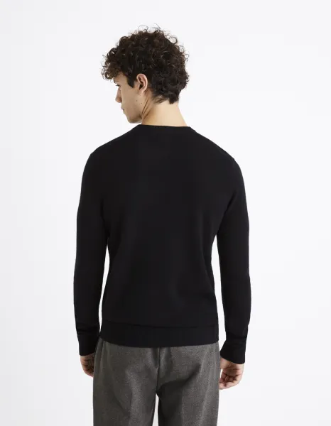 Celio Wool Sweater Cenormal - Men's