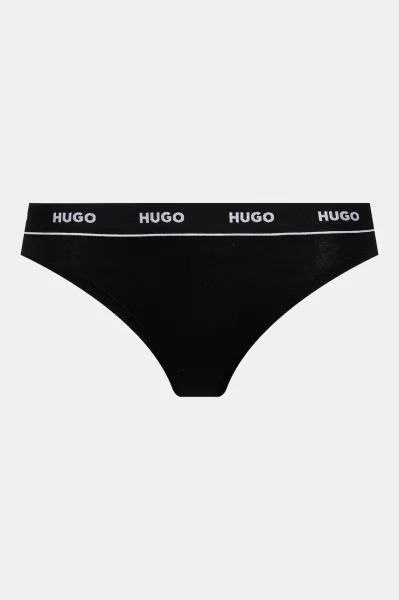 3PACK dámske tangá HUGO viacferbná (50545703 461) L