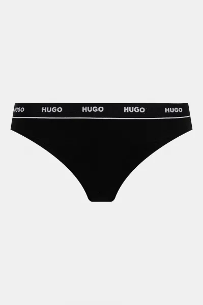 3PACK dámske tangá HUGO viacfarebné (50545680 968) L