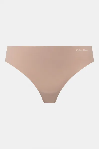 3PACK dámske tangá Calvin Klein bezšvová viacfarebná (QD3558E-31K) XS