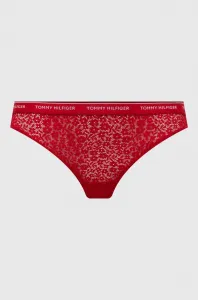 3PACK dámske tangá Tommy Hilfiger viacfarebná (UW0UW04896 0X0) XL