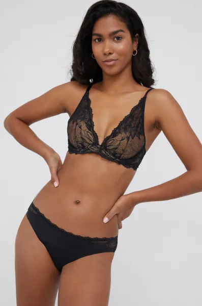Dámska podprsenka Calvin Klein čierna (QF6396E-UB1) 70A