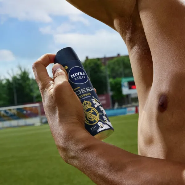 NIVEA MEN Real Madrid antiperspirant v spreji limitovaná edícia 150 ml