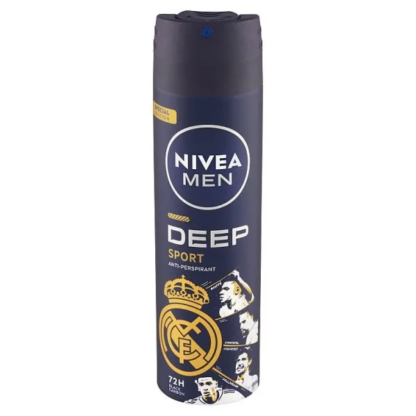 NIVEA MEN Real Madrid antiperspirant v spreji limitovaná edícia 150 ml