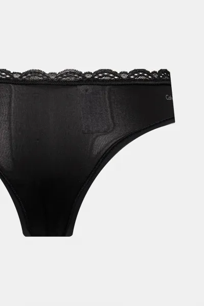 3PACK dámske tangá Calvin Klein čierná (QD5300-UB1) XL