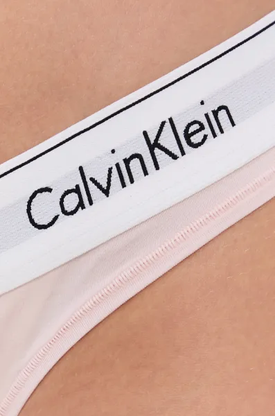 Dámske tangá Calvin Klein ružové (F3786E-2NT) XL