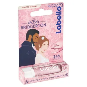 Labello Rose Meringue ošetrujúci balzam na pery - Limited Bridgerton Edition 4,8 g 1ks
