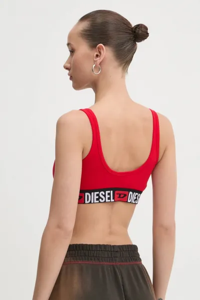 Spodná Bielizeň Diesel Ufsb-Oriba Bra Racing Red