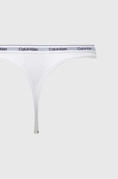3PACK dámske tangá Calvin Klein bielá (QD5209E-100) XL