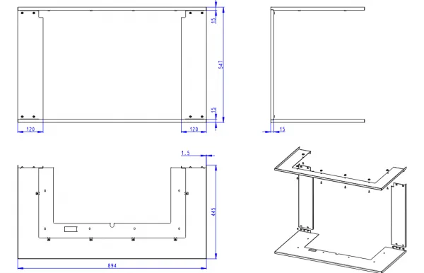 RÁMIK HC3LH RAM12 krycí - ROMOTOP