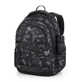 Batoh na notebook Bagmaster NOMAD 25 B Black/grey