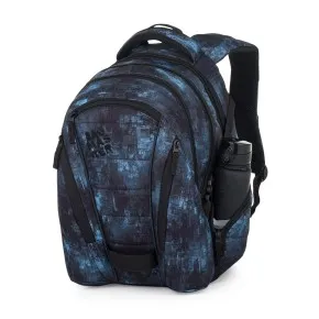 Školský set Bagmaster BAG 25 B Set Black-Blue