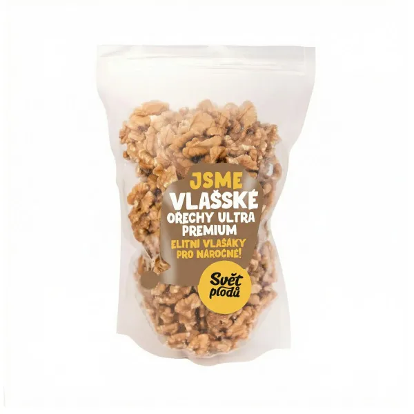 Vlašské orechy 90% polovičky Jumbo váha 500g