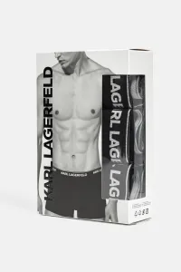Spodná Bielizeň Karl Lagerfeld Shine Elastic Trunk Black