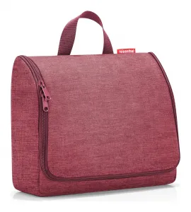 Toaletná taška Reisenthel Toiletbag XL Twist maroon